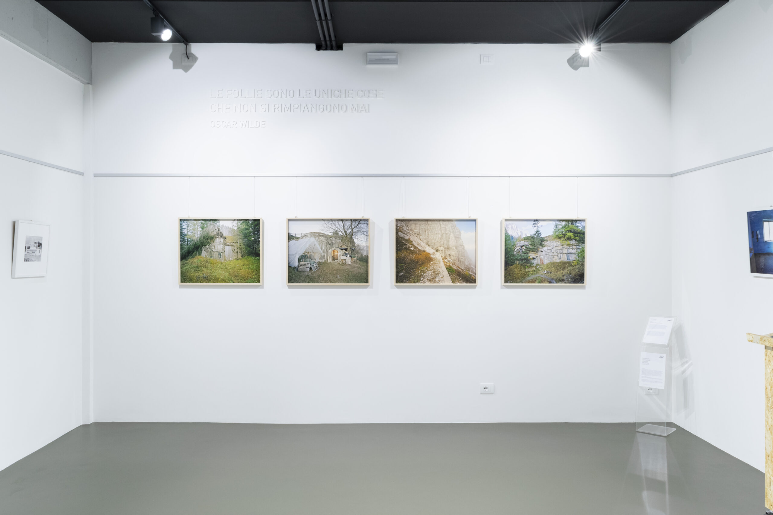 vincenzo pagliuca guerra alpi paesaggio mostra bunker documentario fotografia